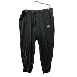 Nike Sportswear Varsity Tight Fleece Jogger Pants Womens XXL Black Sweatpants